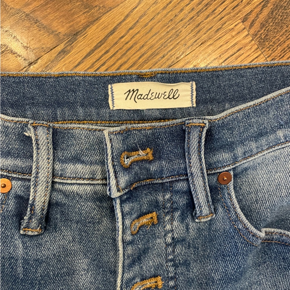 Madewell 10 inch high rise skinny